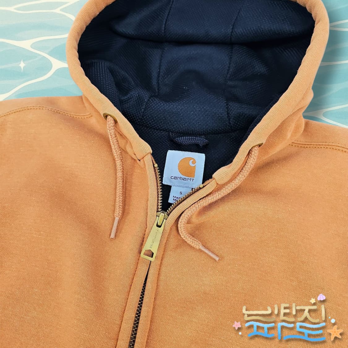 105 Carhartt 칼하트 레인디펜더 써멀 된장 후드집업 상품이미지4