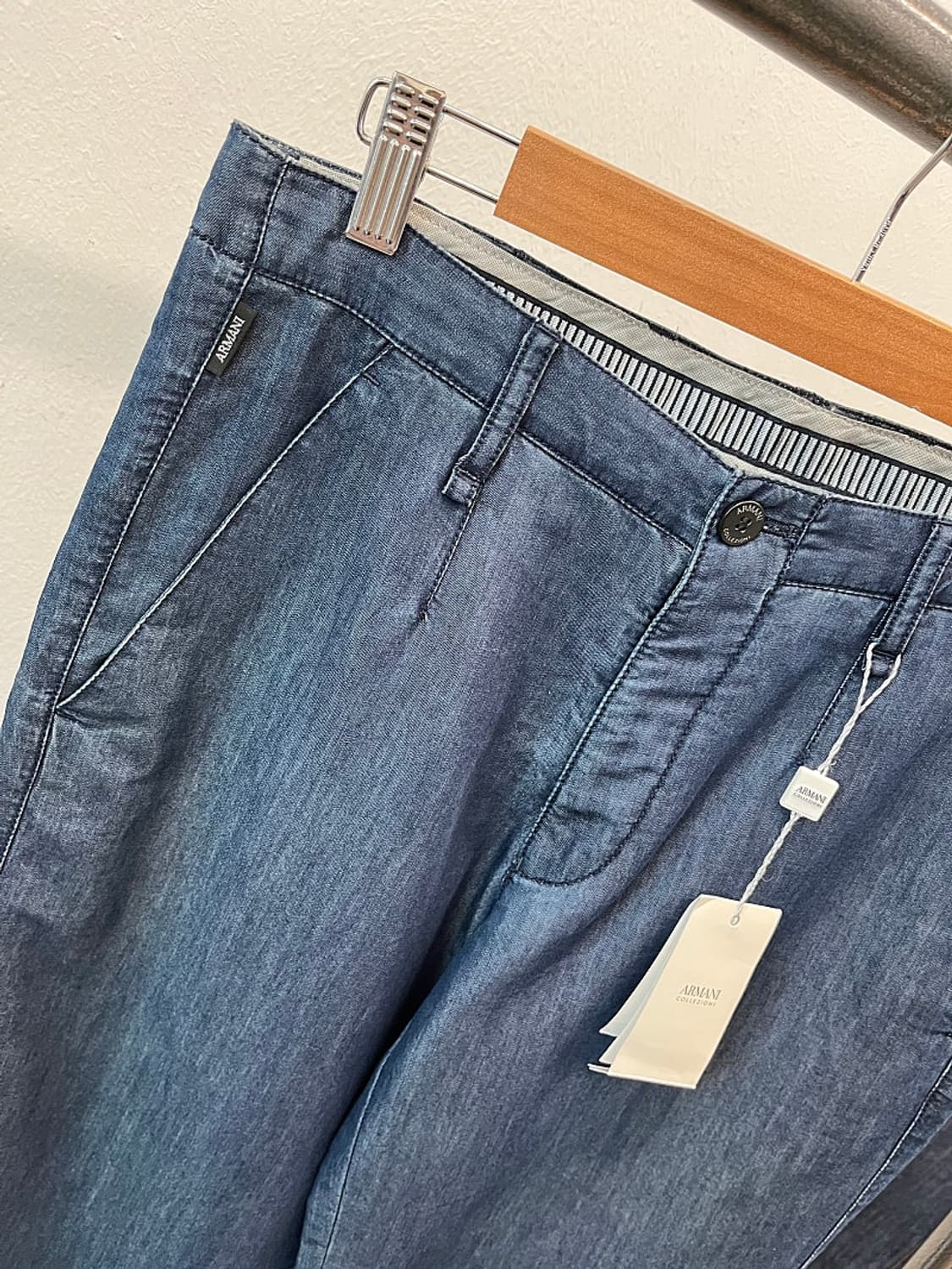 31) 알마니꼴레지오니 린넨 실크팬츠 상품이미지4