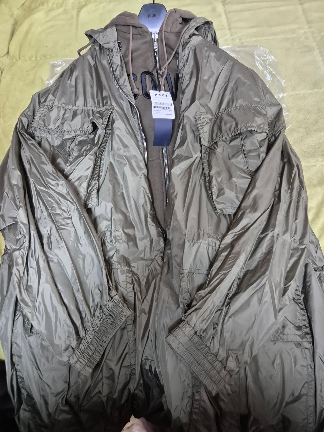 준지 17ss 컬렉션 낙하산 야상 카키 46 상품이미지2