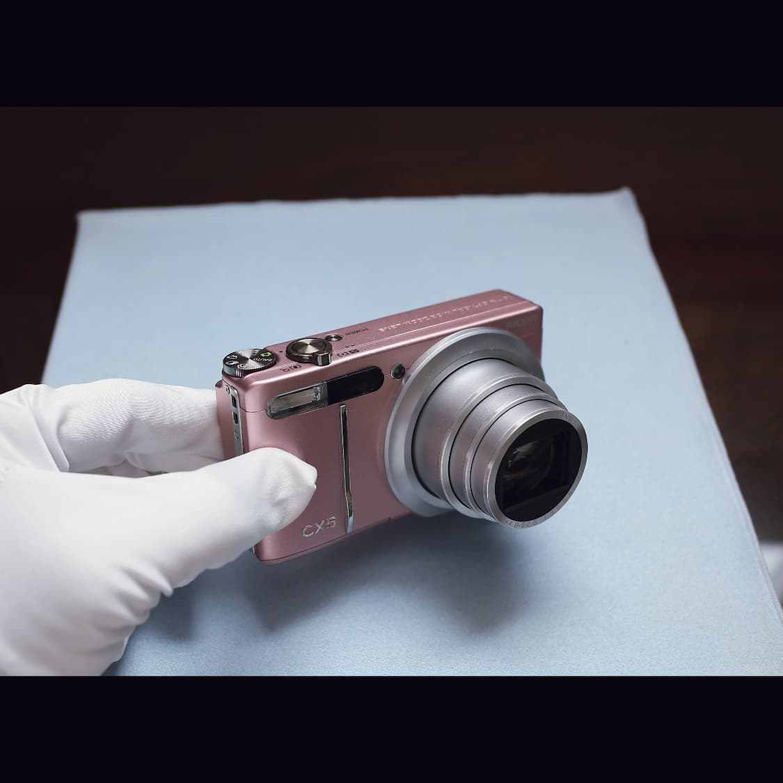 레어<준민트급><소프트포커스>리코 cx5 핑크 빈티지 디카 상품이미지2