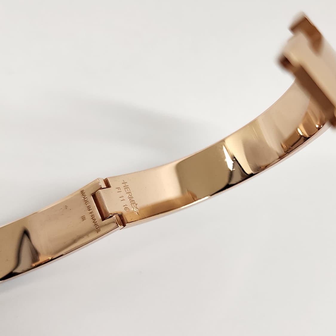 에르메스 블루 메탈 클릭아슈 여성 팔찌 H700001F 상품이미지7