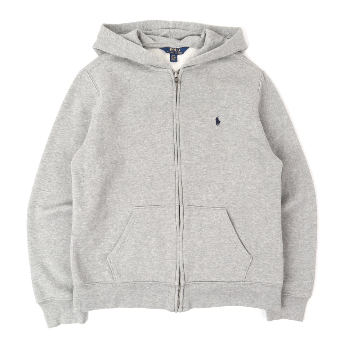 폴로 랄프로렌 그레이 코튼 후드집업 상품이미지1