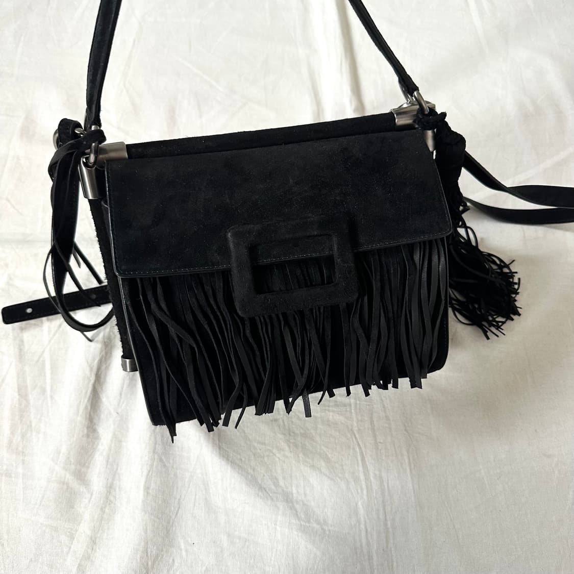 로저 비비에 프랑스한정판 Miss Viv Mini Sac 프린지&테슬백 상품이미지4