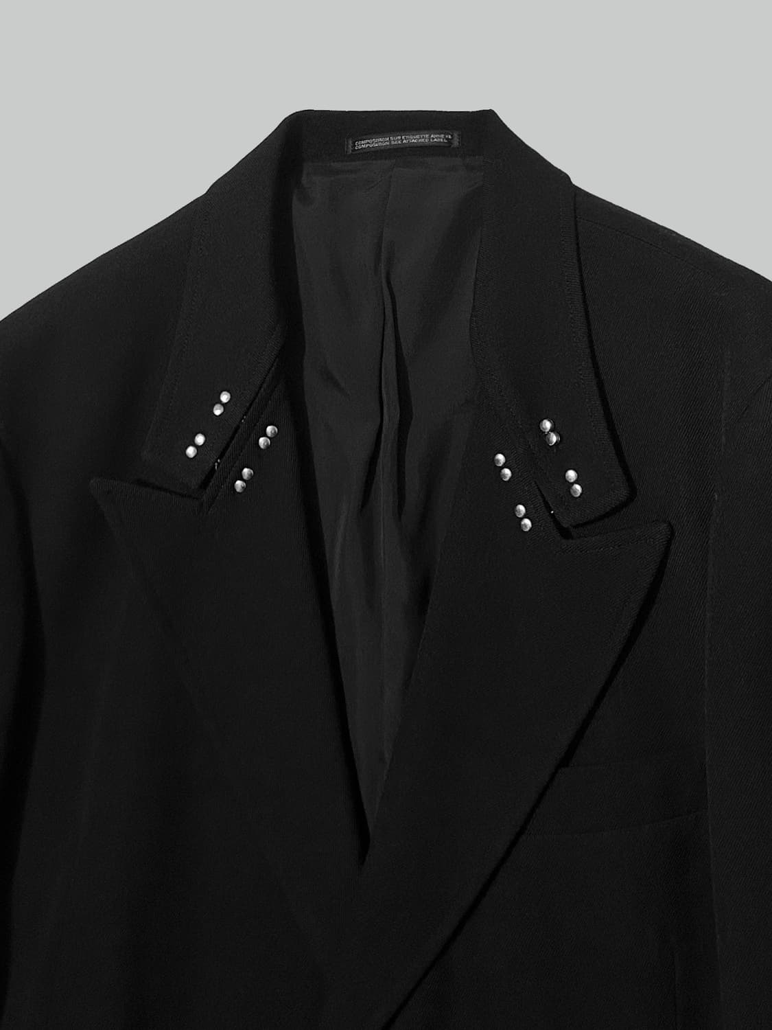 요지 야마모토 지퍼 블레이저 상품이미지3