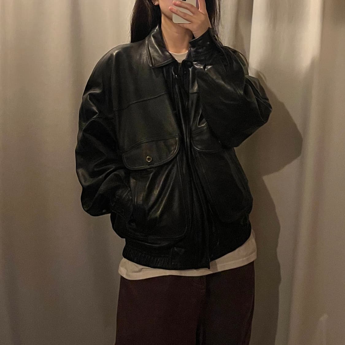 DIMAGGIO 가죽 자켓 상품이미지1