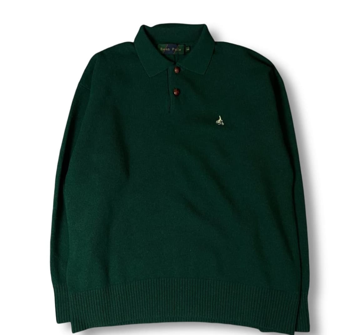 빈폴 그린 카라 긴팔 니트 100 상품이미지1