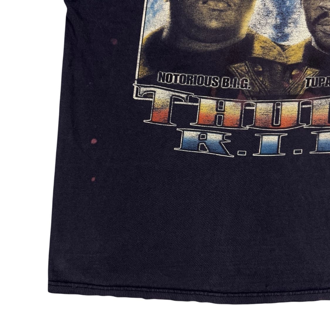 90s Tupac & Biggie 투팍 비기 메모리얼 랩티셔츠 상품이미지7