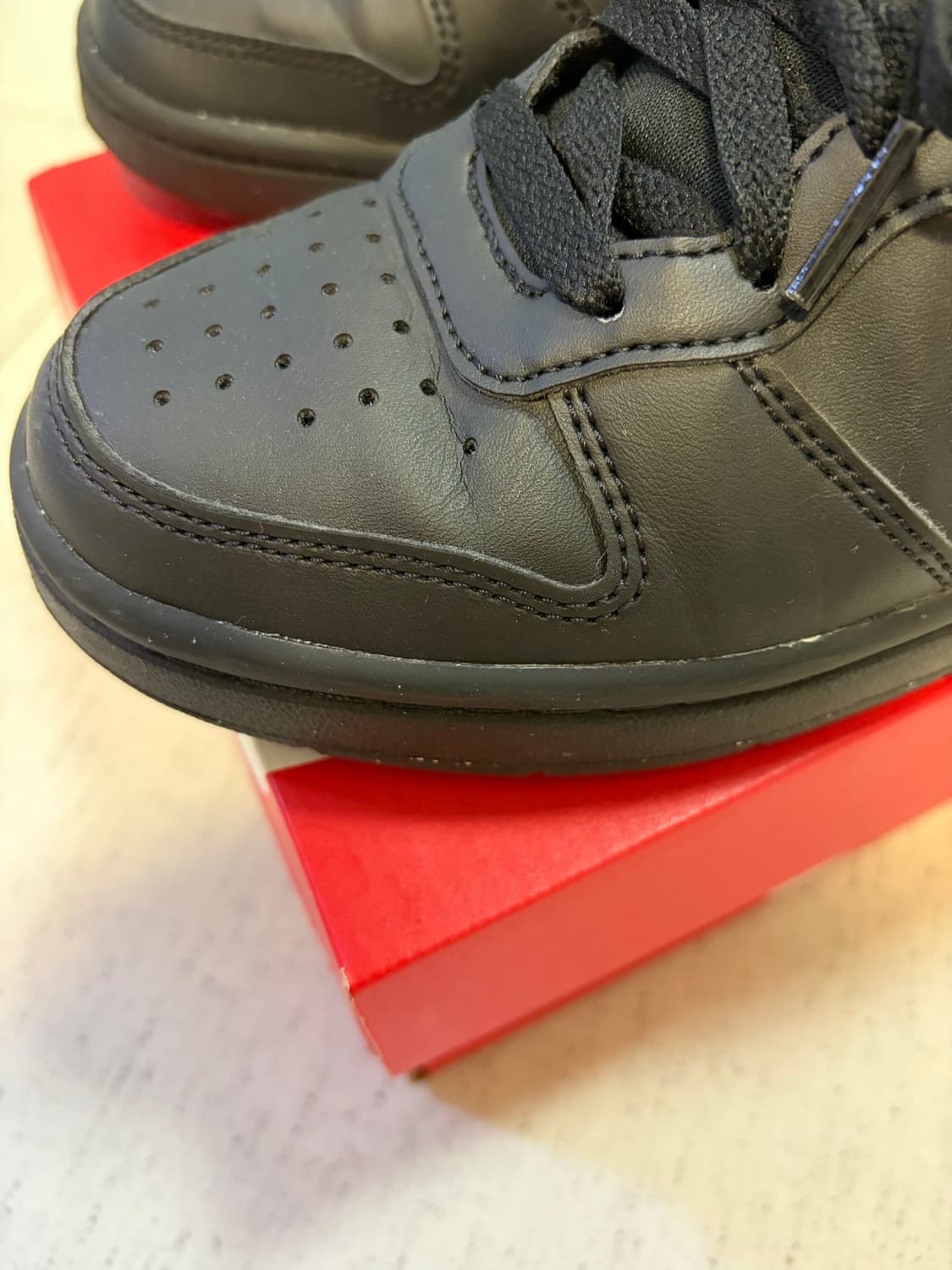 나이키 코트 버로우 로우 리크래프트 (GS) 블랙 225   상품이미지8