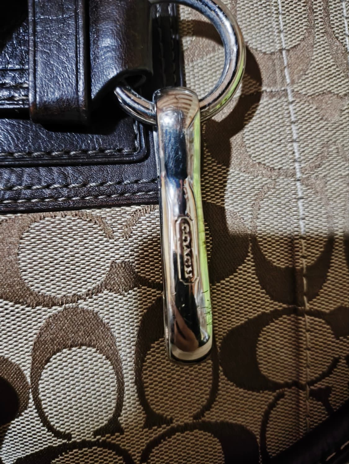 코치 숄더백 햄프톤 스퀘어 상품이미지6