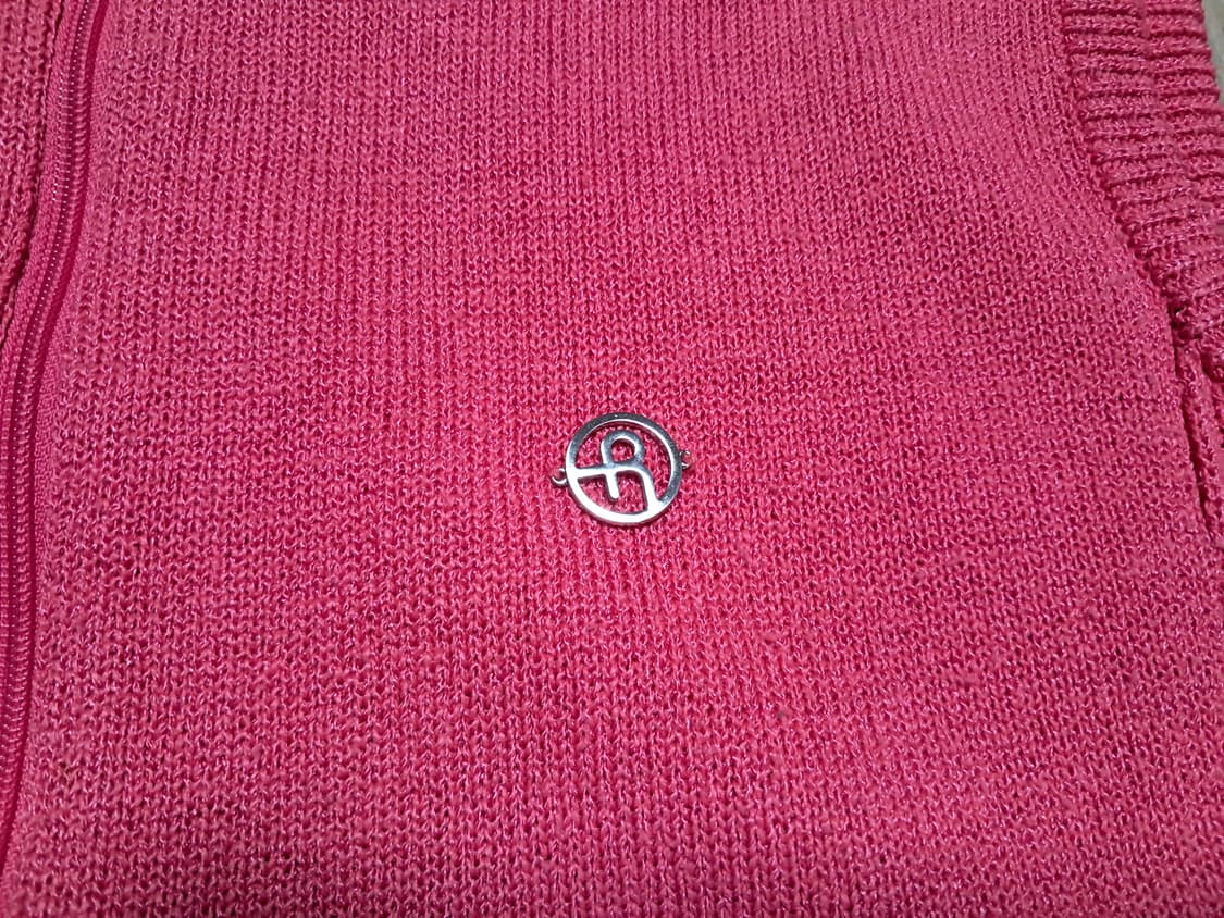 레노마 여성 니트 집업 조끼 90 상품이미지7