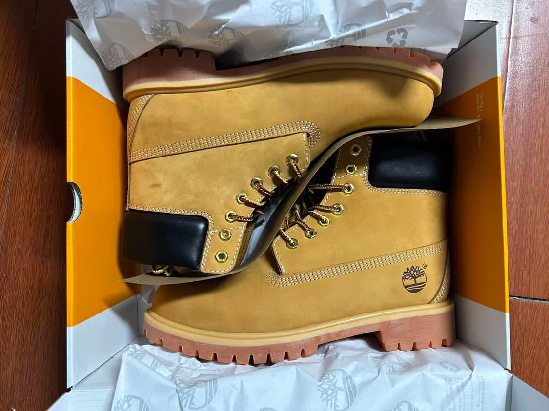 팀버랜드 프리미엄 6인치 워터프루프 부츠 위트 누벅 280mm 상품이미지1