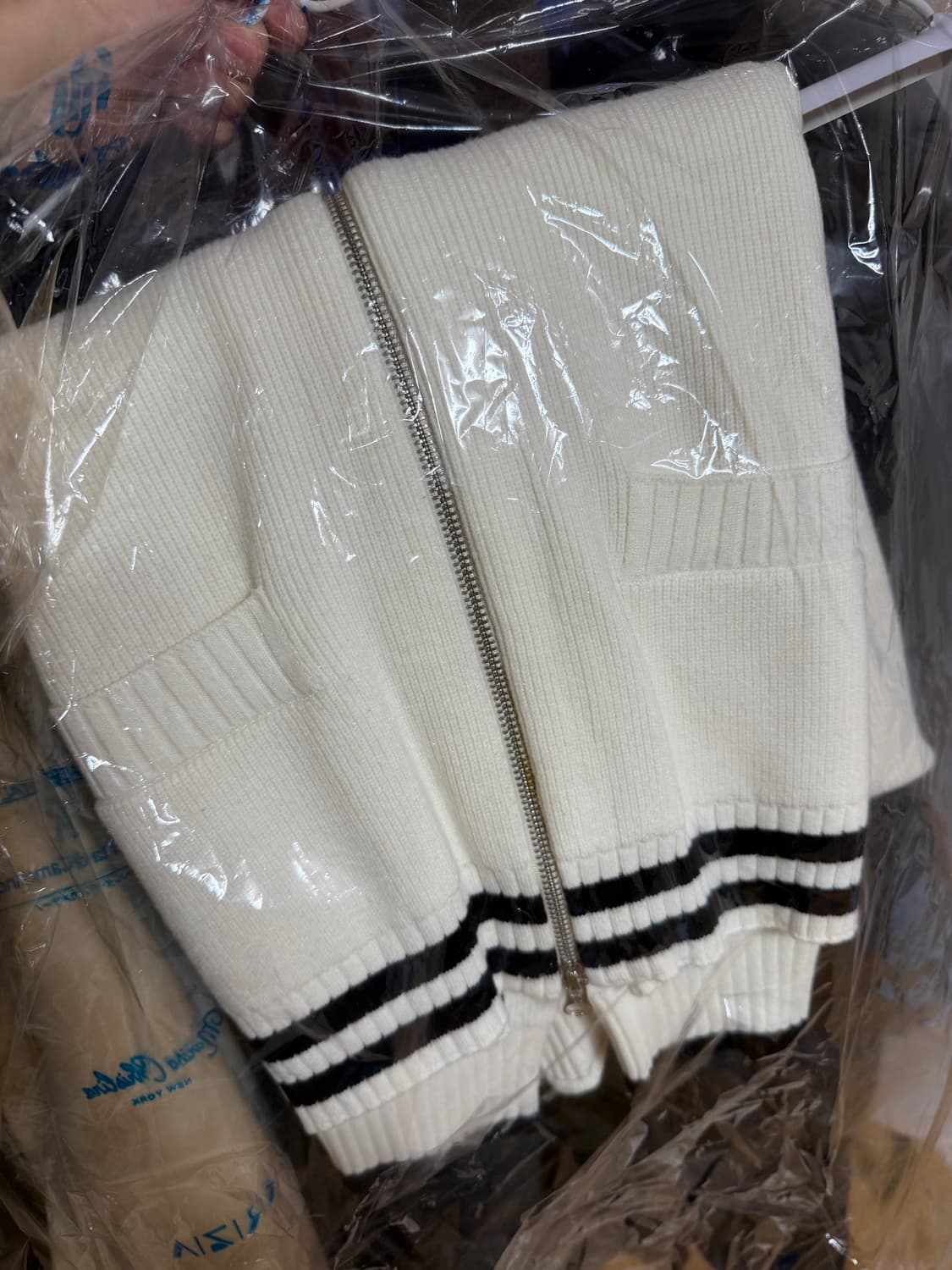 마땡킴 니트집업 상품이미지2