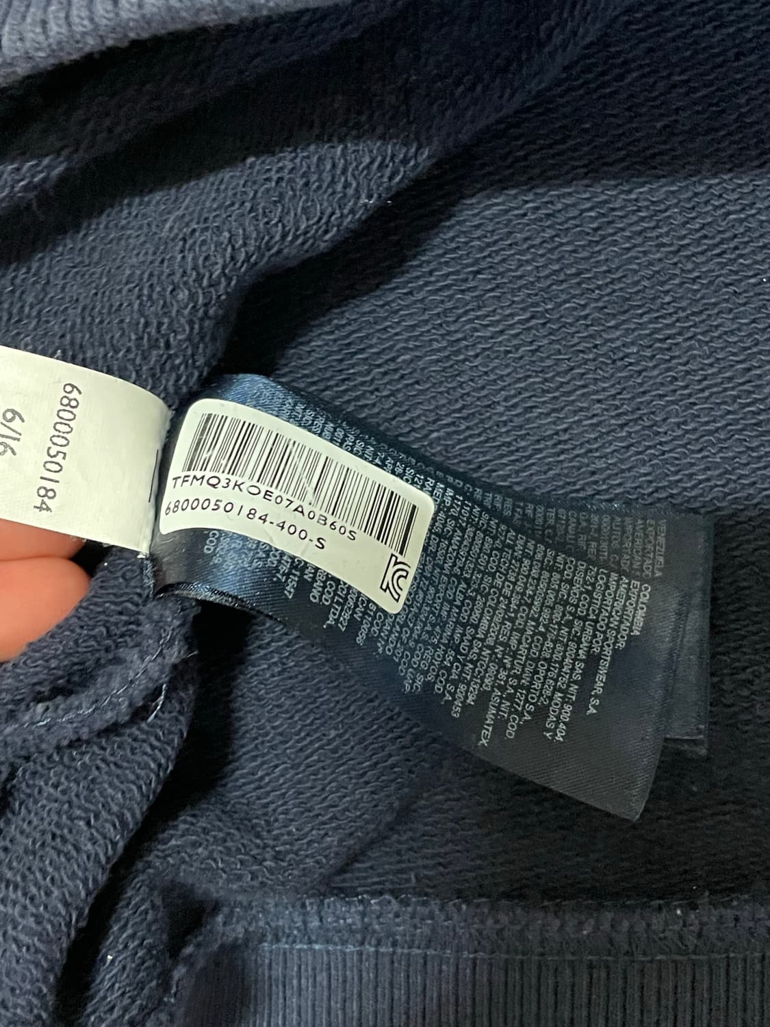 초등학생용 토미힐피거 맨투맨 s사이즈 판매 급처 상품이미지5