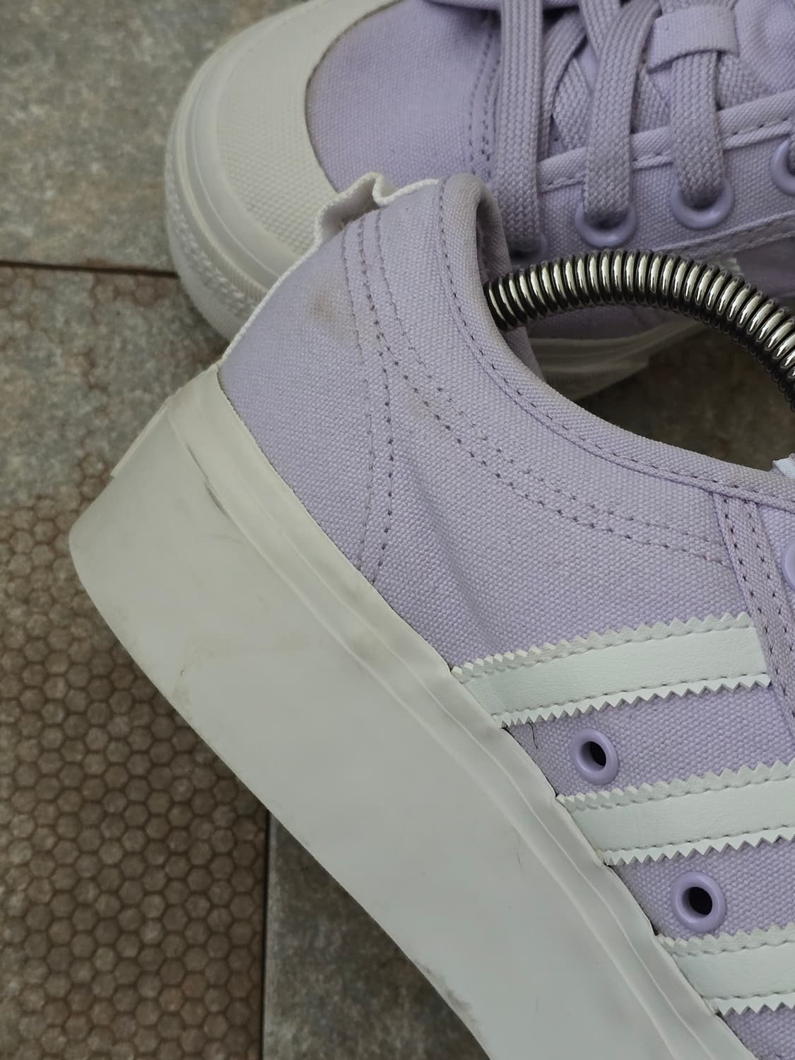 (235)아디다스 니짜 플랫폼 바이올렛  상품이미지5