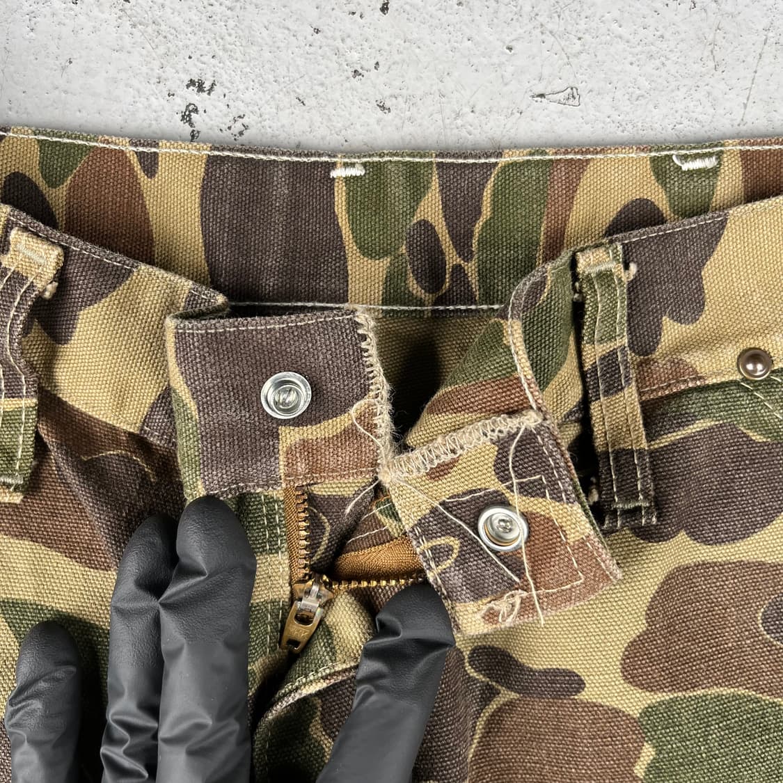 올드 칼하트 덕 카모 팬츠 WU103 상품이미지9