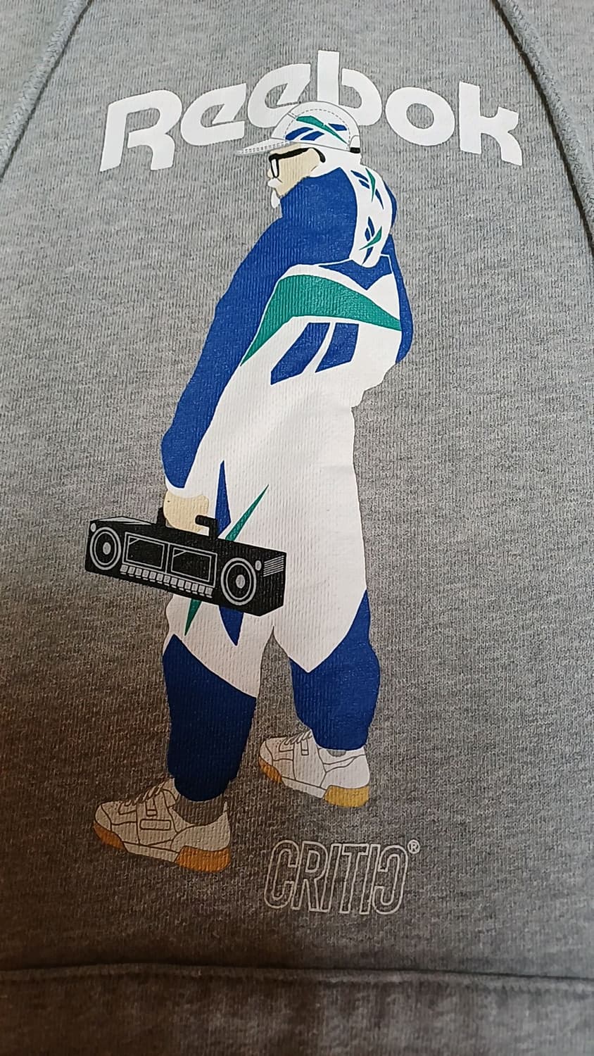 리복 후드 실측100 가슴57 기장69 상품이미지3