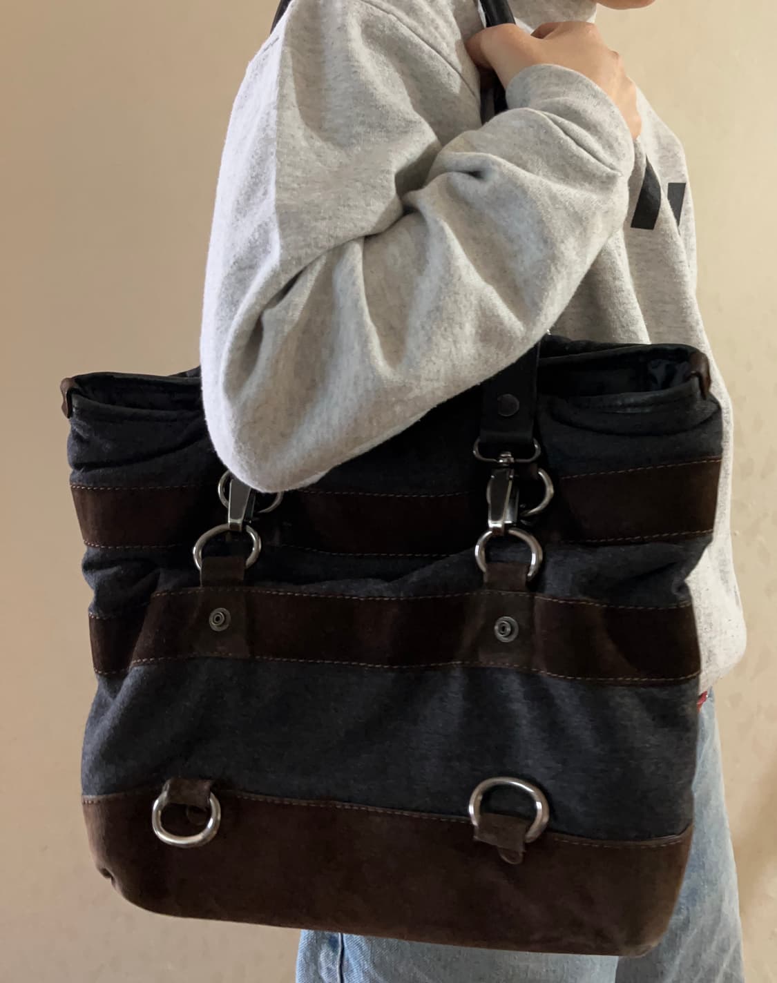 빈티지 몽클레어 가방 유니섹스 상품이미지1