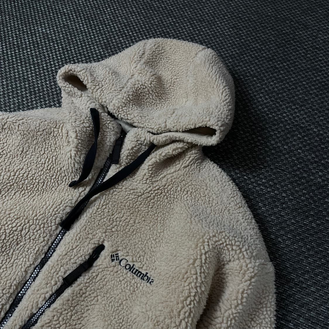 컬럼비아 연베이지 멀티포켓 뽀글이 플리스 자켓 XL 상품이미지4
