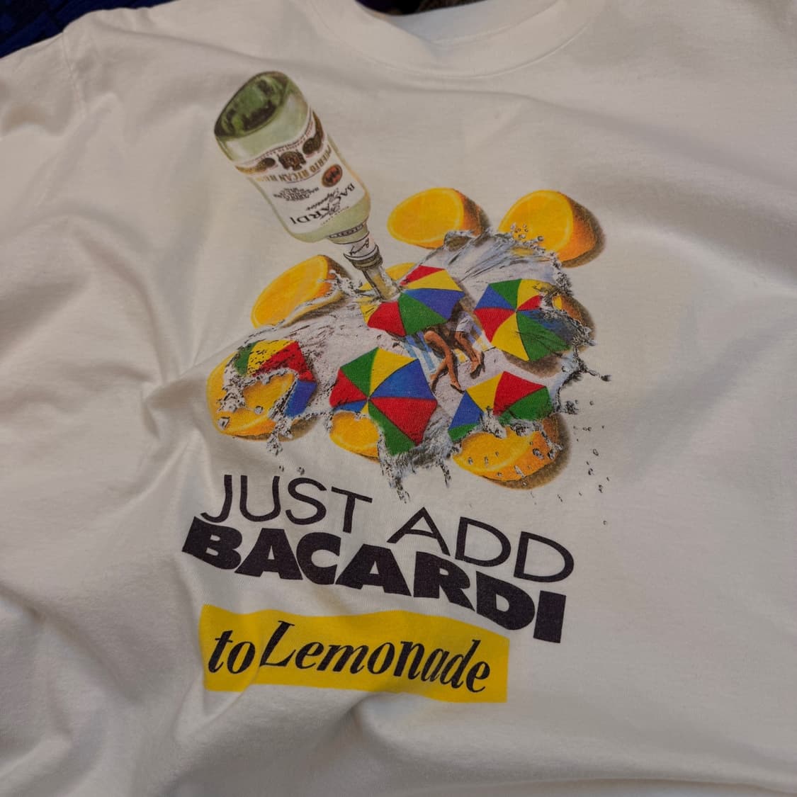 90S 바카디 프로모션 미국빈티지 USA 싱글스티치 상품이미지2