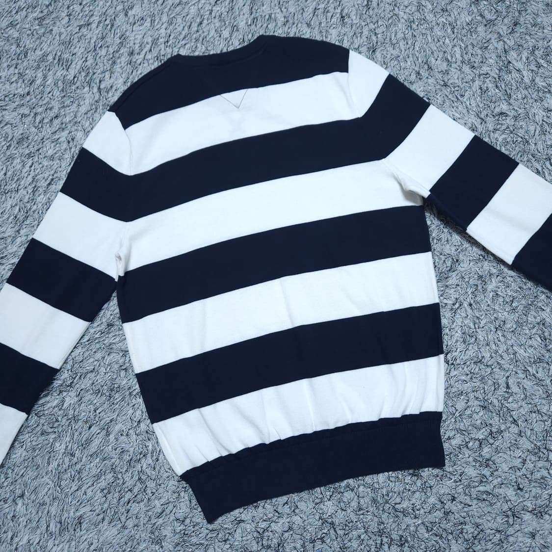  타미힐피거) M 남자 라운드 코튼니트 면니트 / 왕눈이샵 상품이미지4