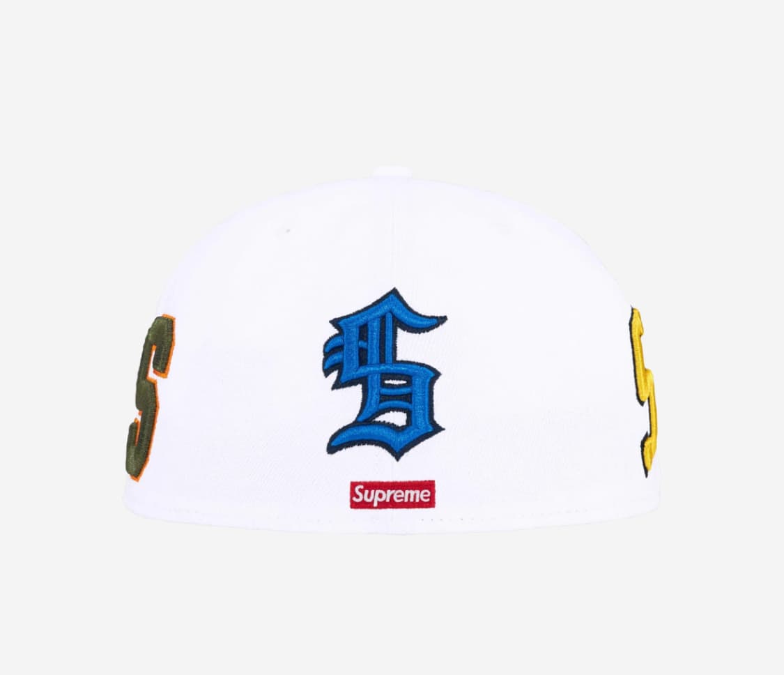 Supreme Multi S Logo New Era White - 25S 상품이미지3
