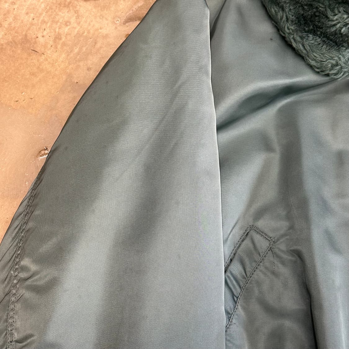 L 알파인더스트리 b-15d 항공점퍼 상품이미지5