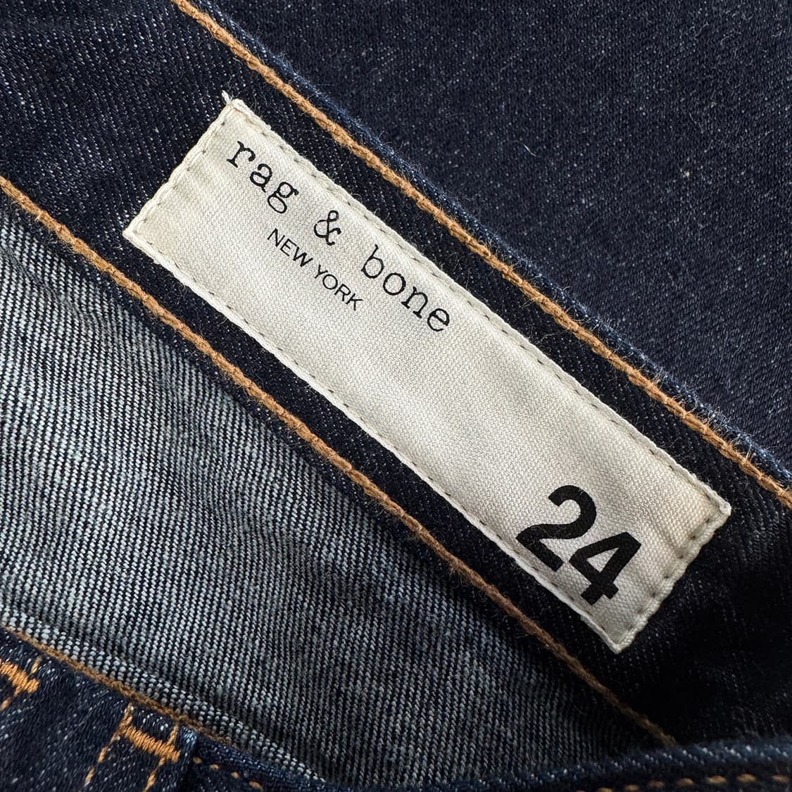 랙앤본 스티치 디테일 와이드 데님 진 (24) 상품이미지2