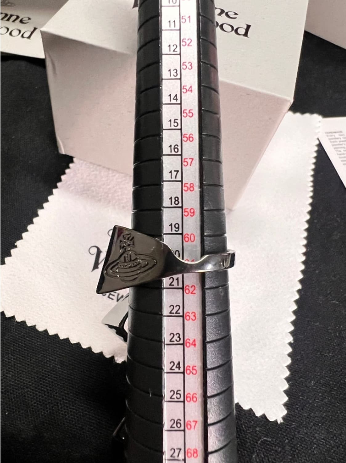 비비안웨스트우드 orb 너클링 반지 상품이미지8