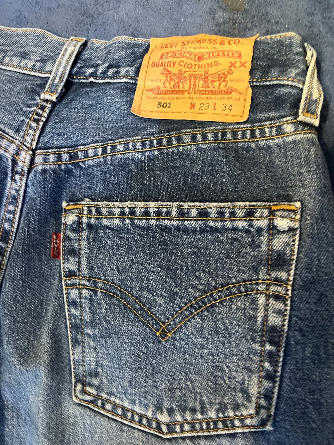90년대 리바이스 501(미국제) 상품이미지3