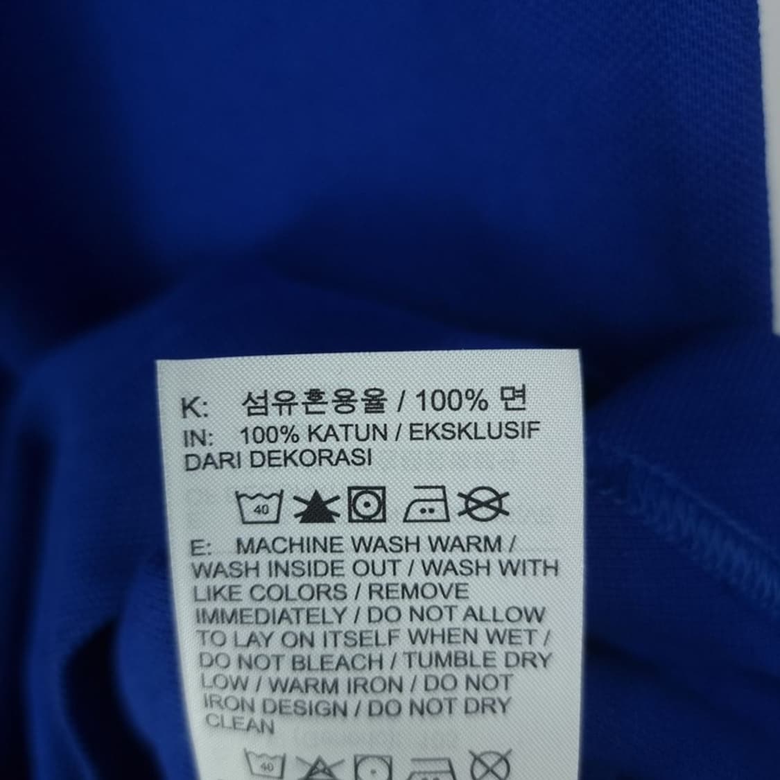 [나이키] 로고 자수 카라티 블루 M20199 상품이미지10