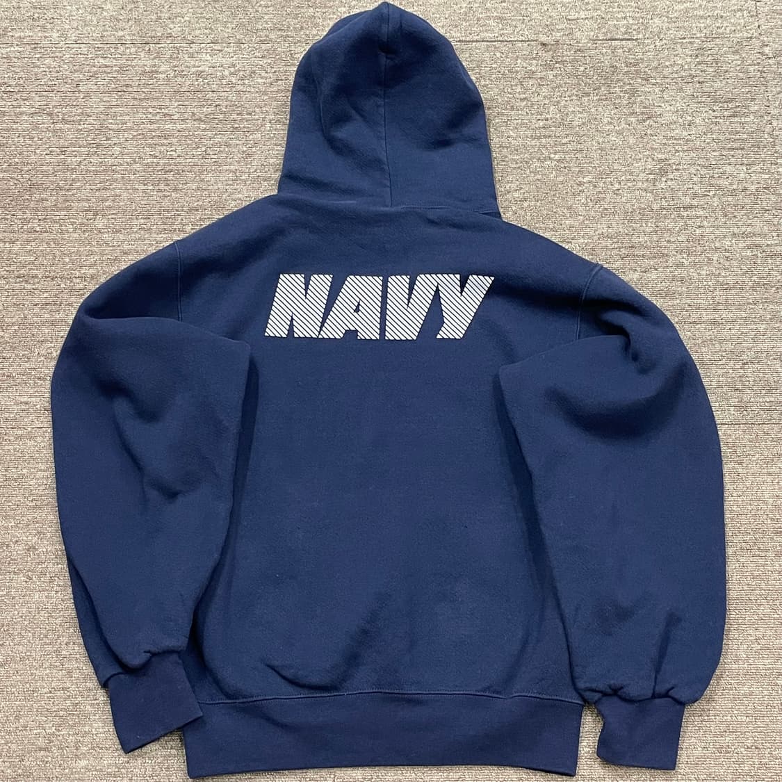 (S) SOFFE 소피 NAVY 후드티 상품이미지6