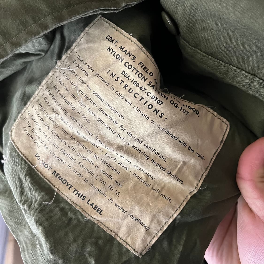 [Military] 60's 2nd Type 숏 필드자켓 상품이미지6