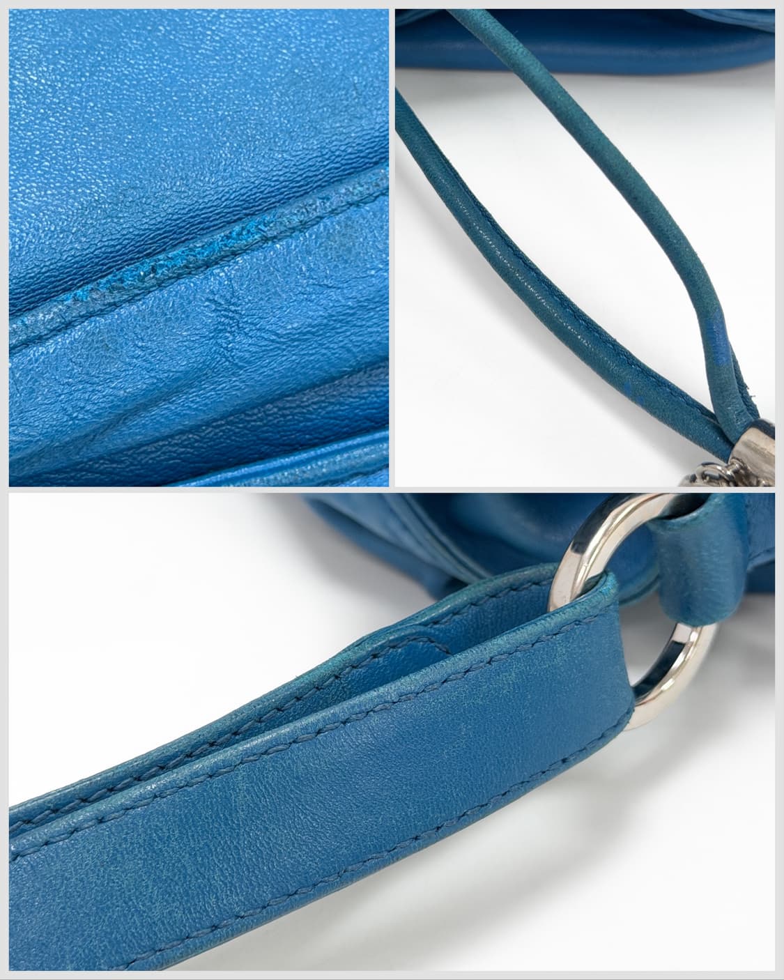 로에베 나파 레더 플라멩코 드로우스트링 숄더백 상품이미지9