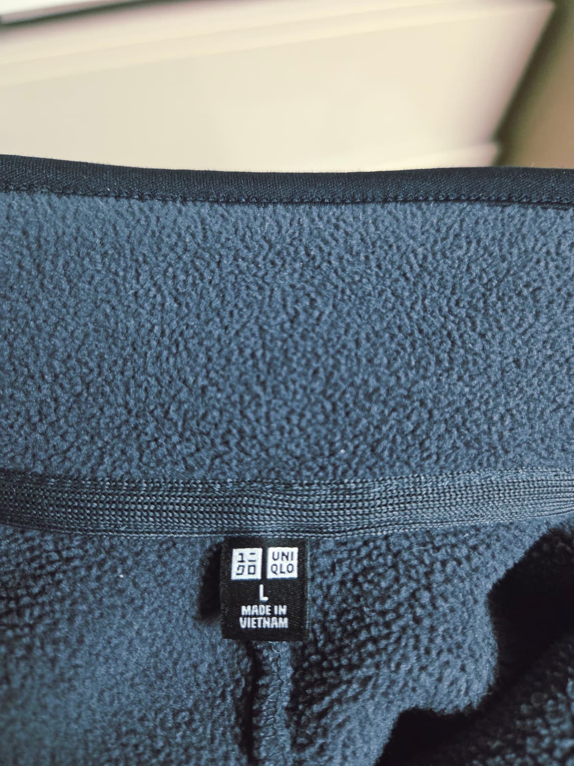 (L)유니클로 하프집업 플리스 다크그린 상품이미지7