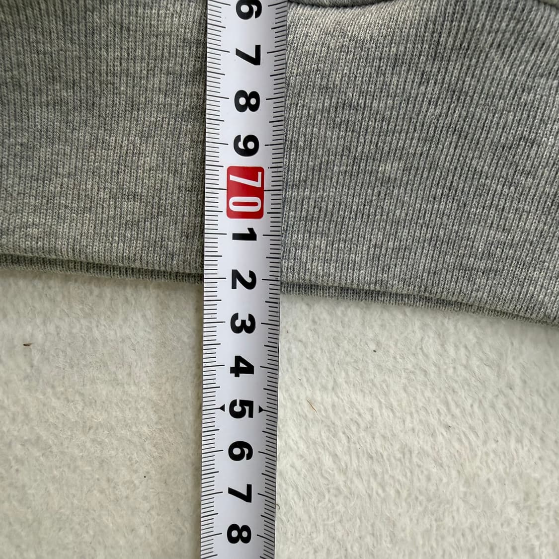 L GAP 그레이 기모 후드티 0413T 상품이미지6