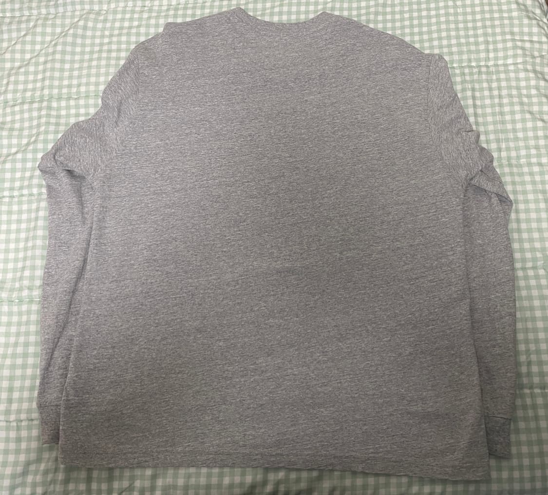 슈프림 스몰 박스로고 롱슬리브 그레이 상품이미지3