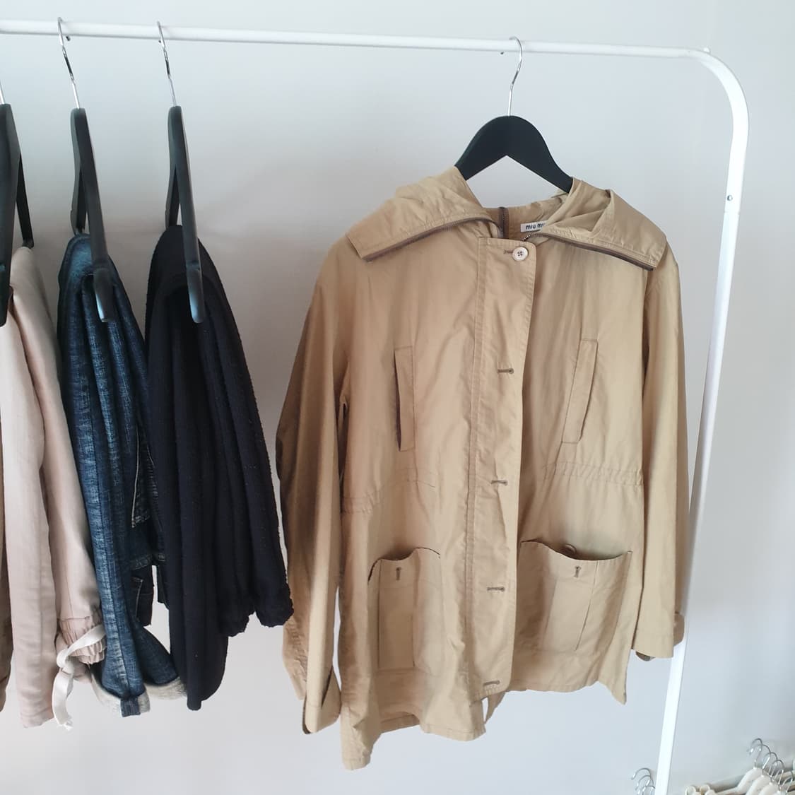 정품) miumiu미우미우 야상자켓 상품이미지1