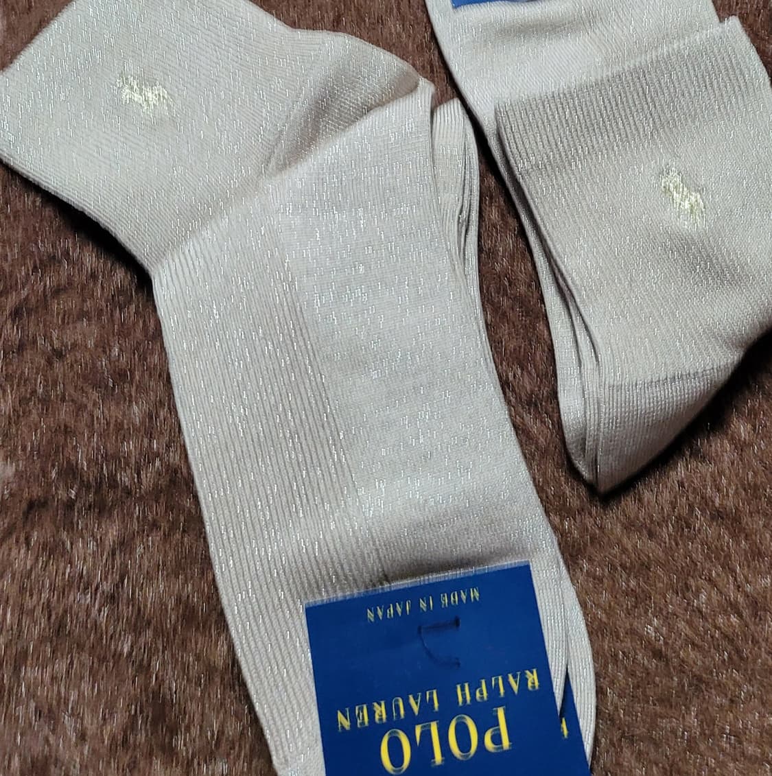 폴로 랄프로렌 여성용 금실 발목 양말 3족 셋트 상품이미지6