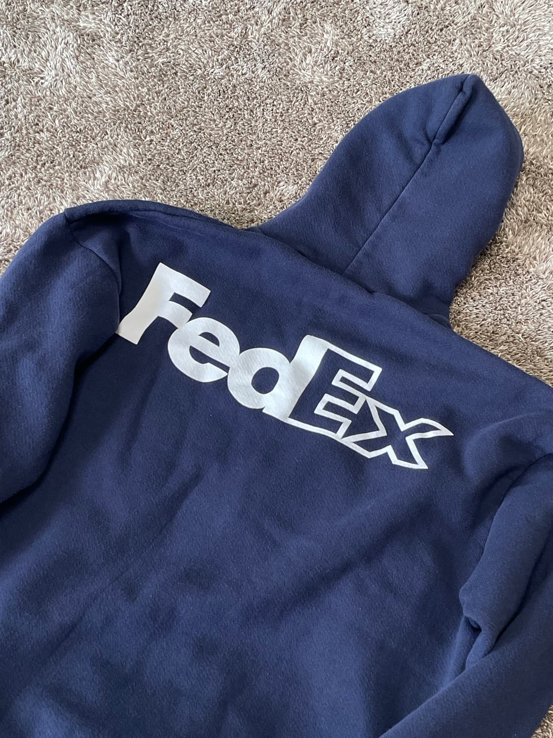 vintage fedex hoodie zip 빈티지 페덱스 후드집업 상품이미지4
