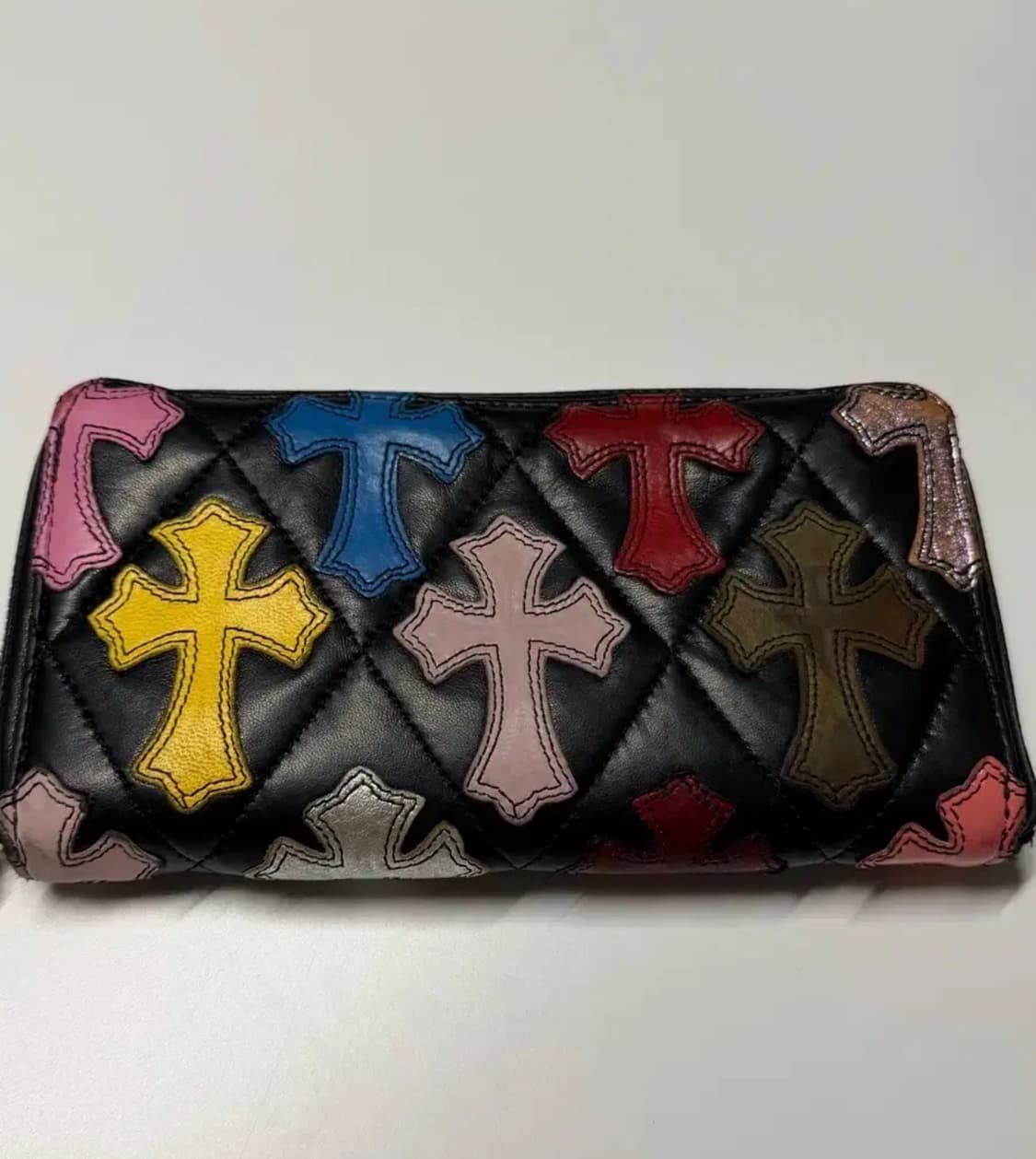 크롬하츠 패치 장지갑 상품이미지2