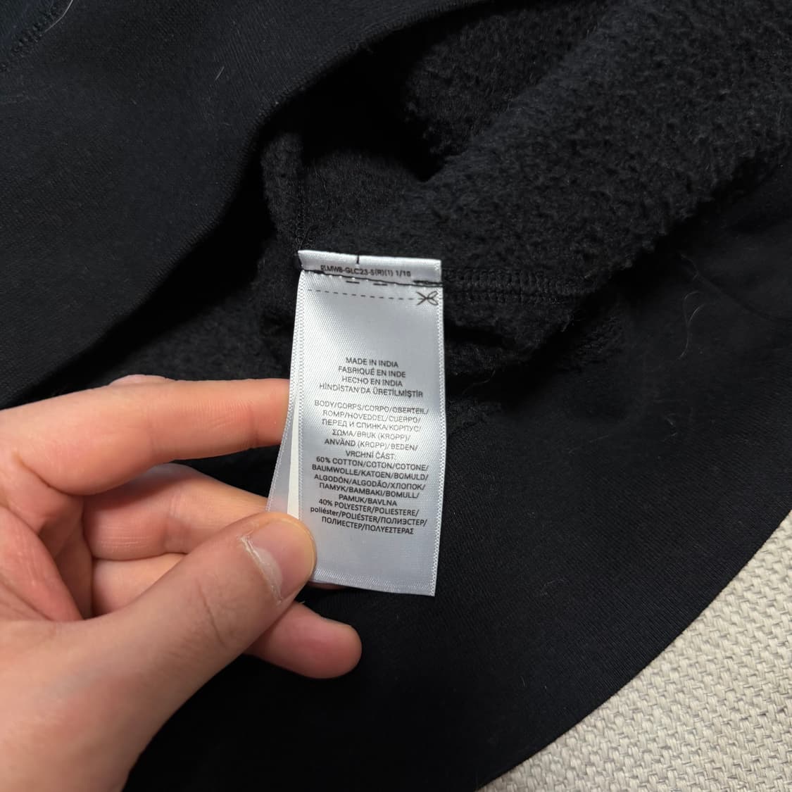 폴로 랄프로렌 기모 블랙 맨투맨 상품이미지3