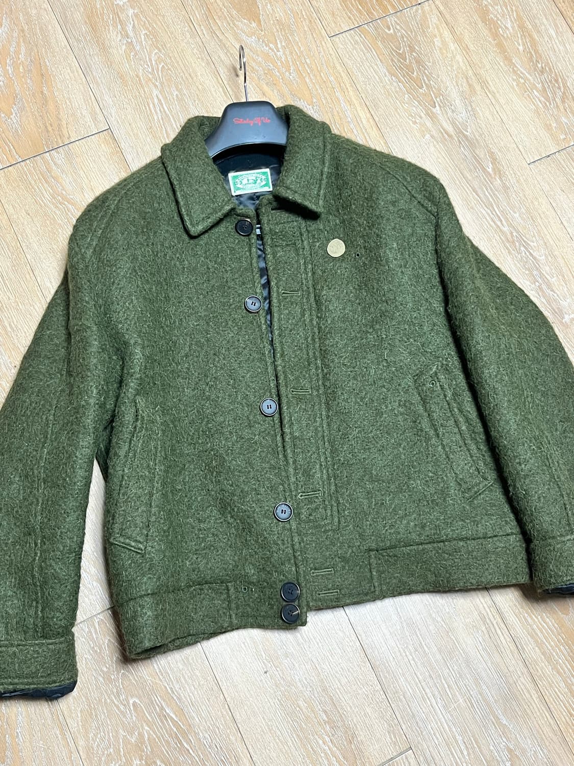 명작) STU 울 밴딩자켓  상품이미지1