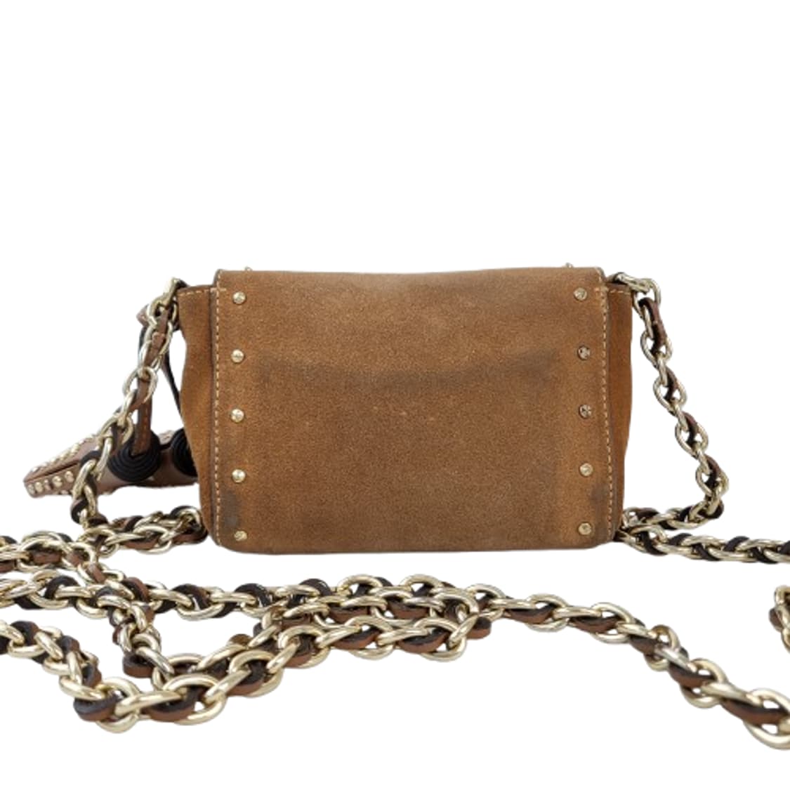 정품 멀버리 헤비 스웨이드 미니 체인 크로스백 상품이미지8