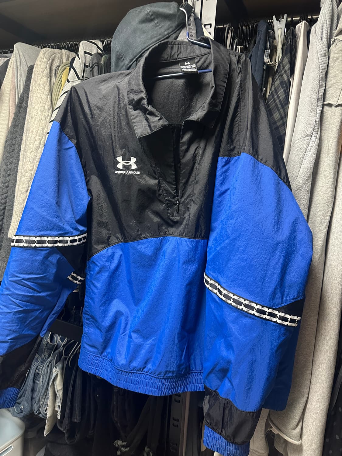 언더아머 축구 바람막이 드릴탑 2XL 상품이미지1