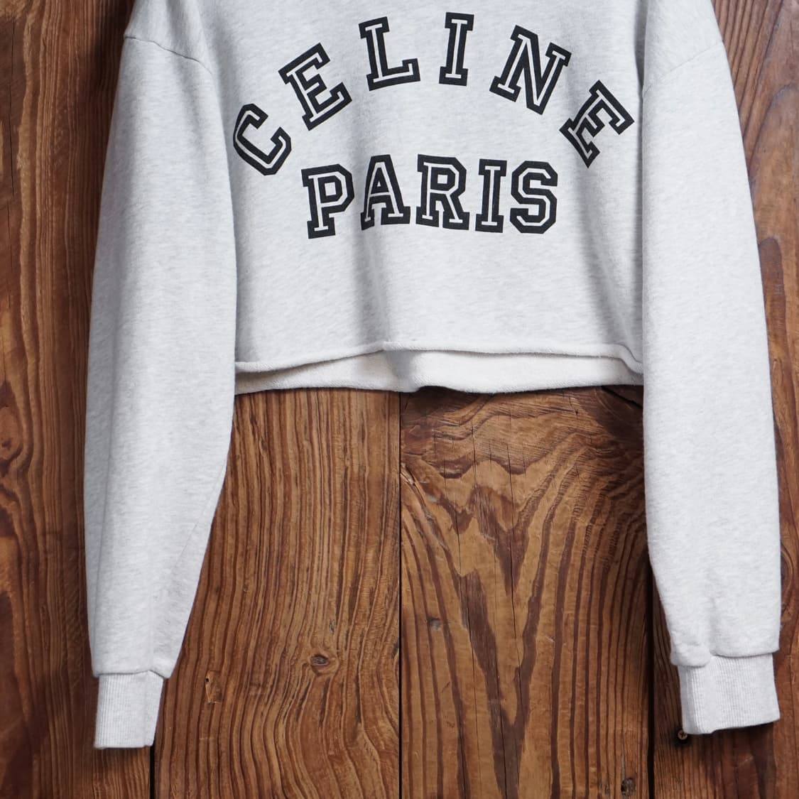 셀린느 바시티 로고 크롭 스웻셔츠 상품이미지5