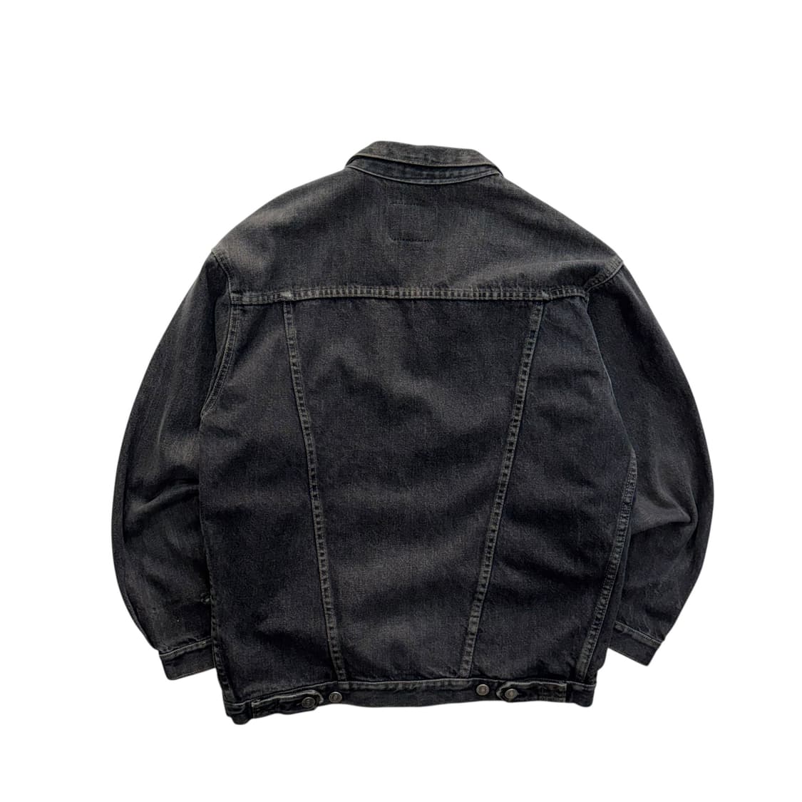 [100~103] 올드갭 블랙 데님 트러커 자켓 상품이미지7