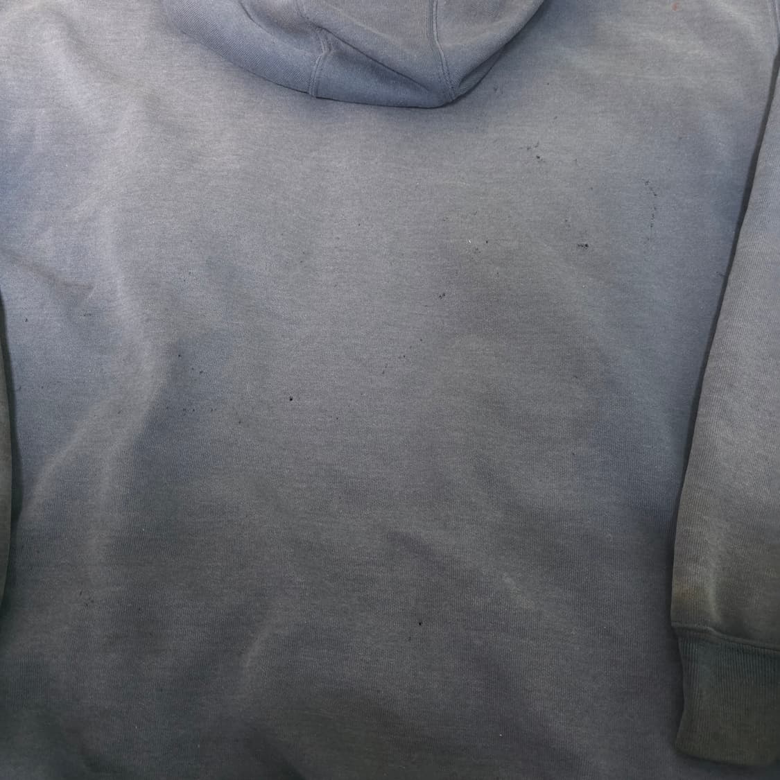 [XL] 빈티지 칼하트 더블페이스 트래쉬드 썬페이드 써멀 후드집업 네이비 상품이미지6