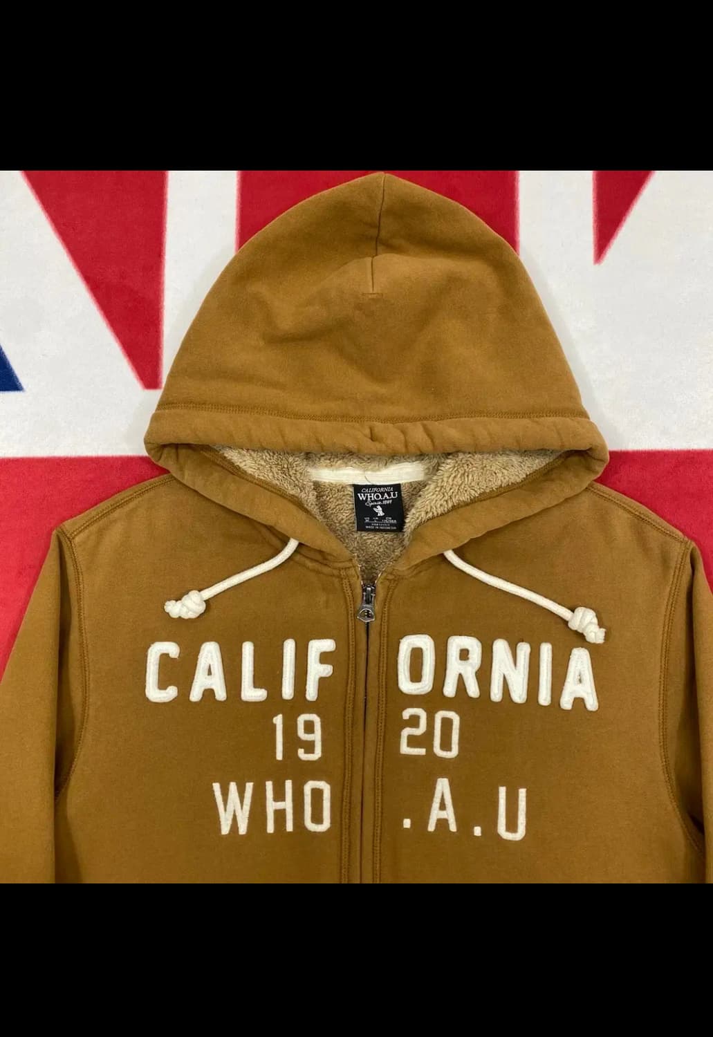 후아유 털 후드집업 상품이미지2