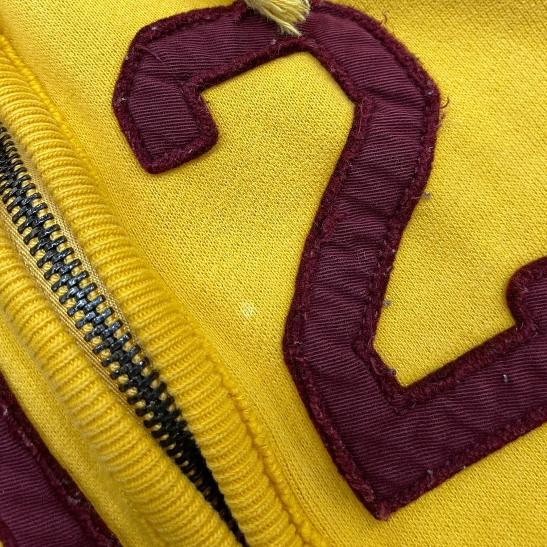 아베크롬비 머슬핏 옐로우 후드집업 상품이미지5