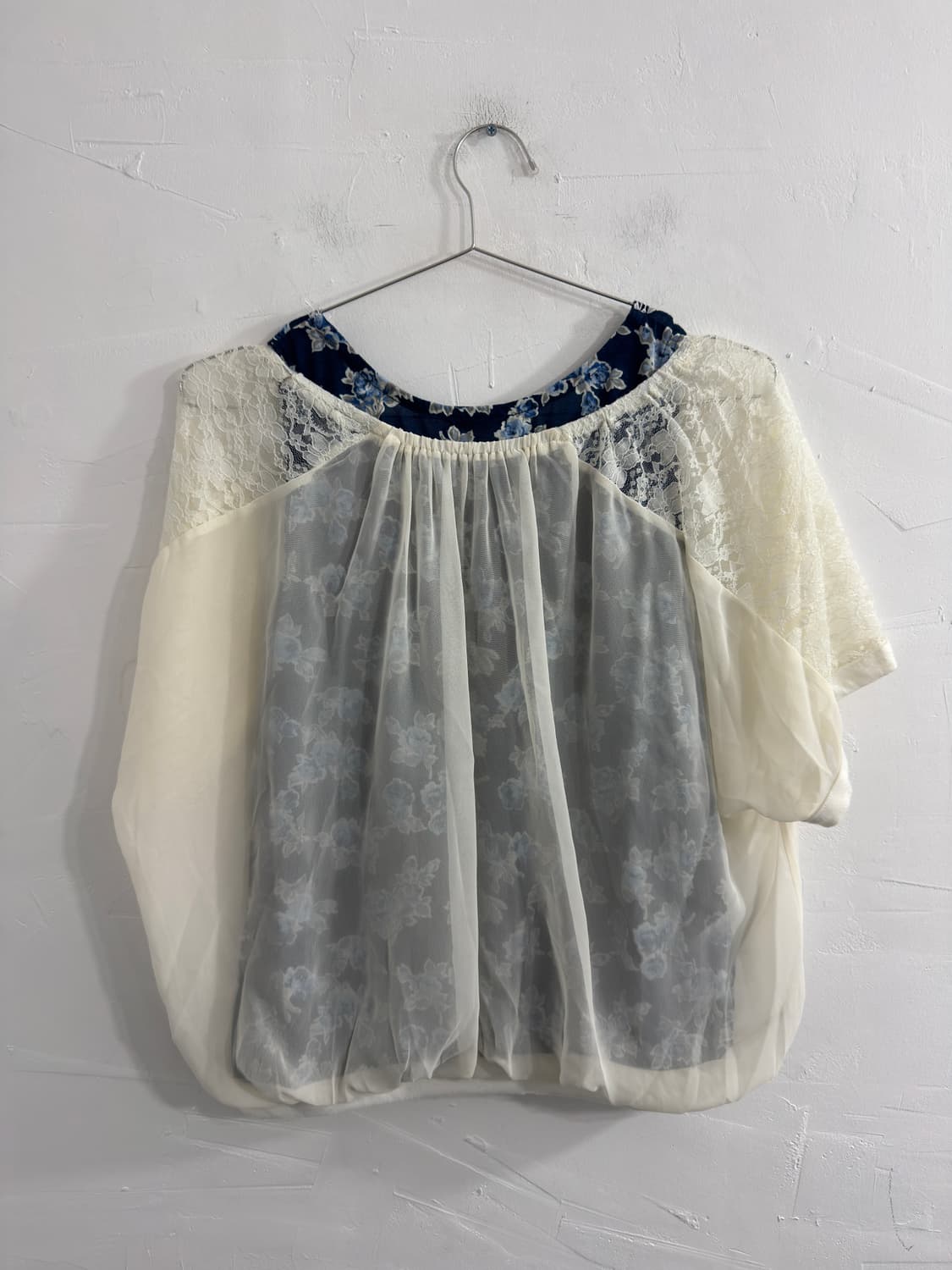 axes femme layered blouse 상품이미지2